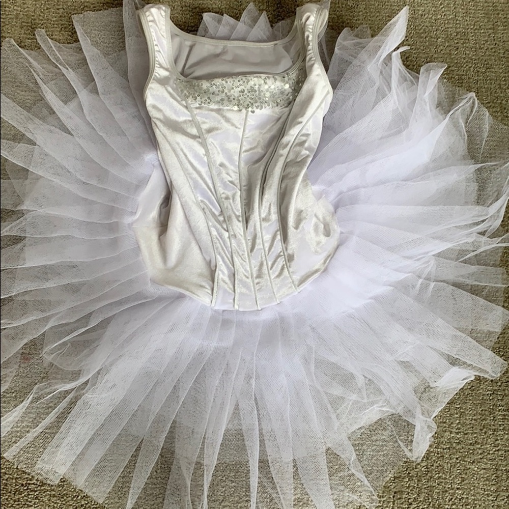 white ballet tutu